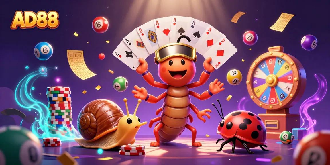 Bet on exciting games at AD88 with thrilling characters and dynamic casino elements!
