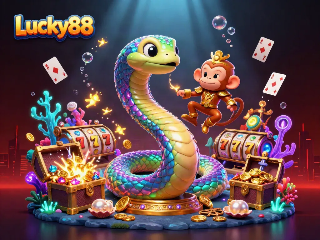 Join the Lucky88 rush with vibrant games, golden treasures, and thrilling casino action!