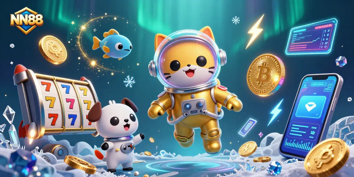 Experience thrilling slots and jackpots at NN88 with vibrant visuals and captivating characters.