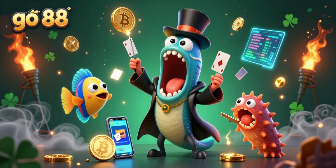 Experience thrilling gameplay at go 88 with a magical underwater casino scene.