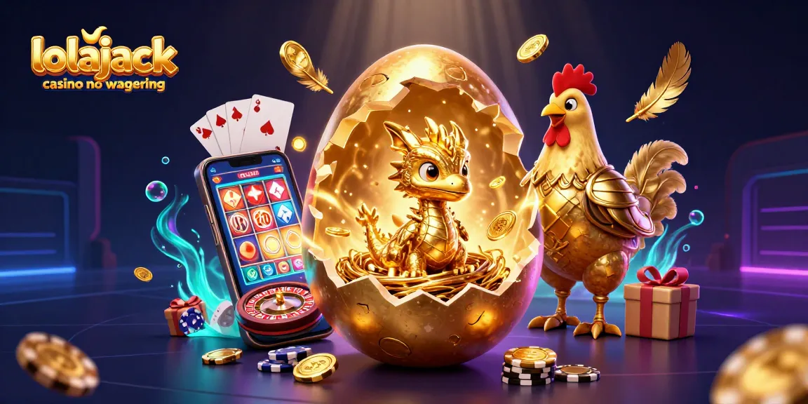 Experience the thrill of lolajack casino no wagering with golden dragon rewards and vibrant slot action.