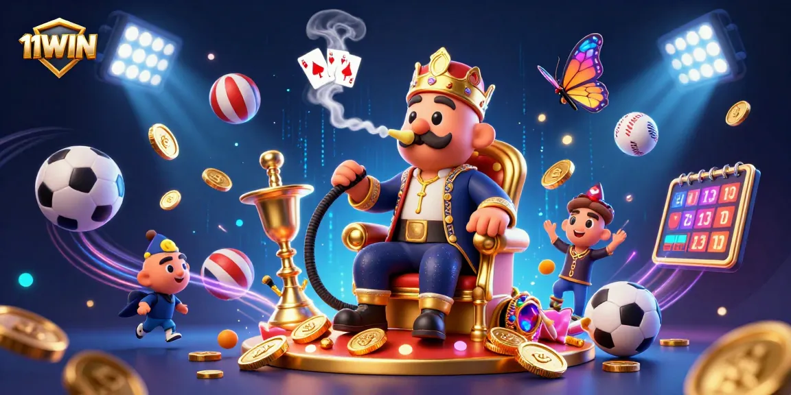 Experience thrilling action at 11WIN with vibrant 3D casino scenes and dynamic betting elements.