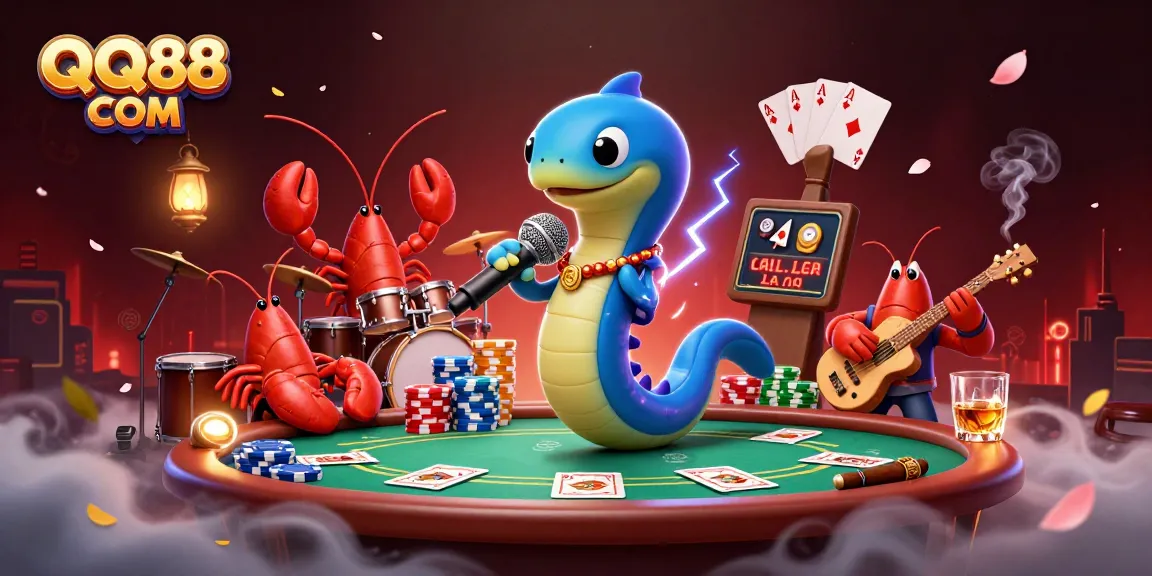 Engage with casino adventures using QQ88 COM’s dynamic underwater gaming experience featuring electric eel DJ.